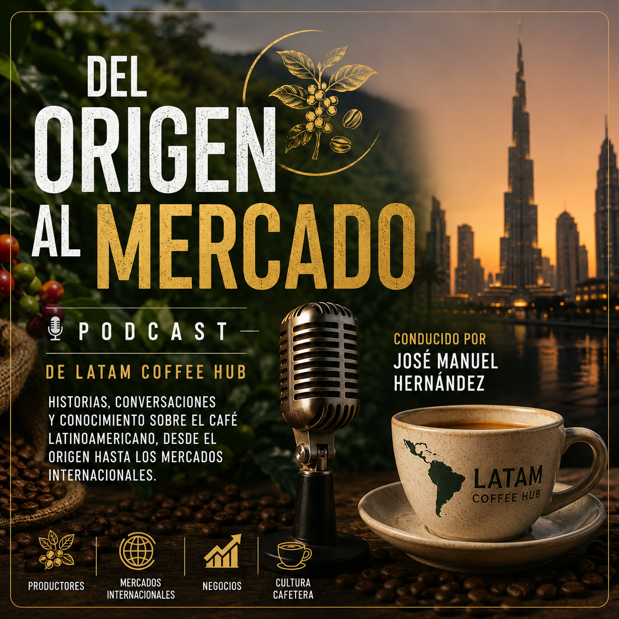 Del Origen al Mercado, podcast de LATAM Coffee Hub
